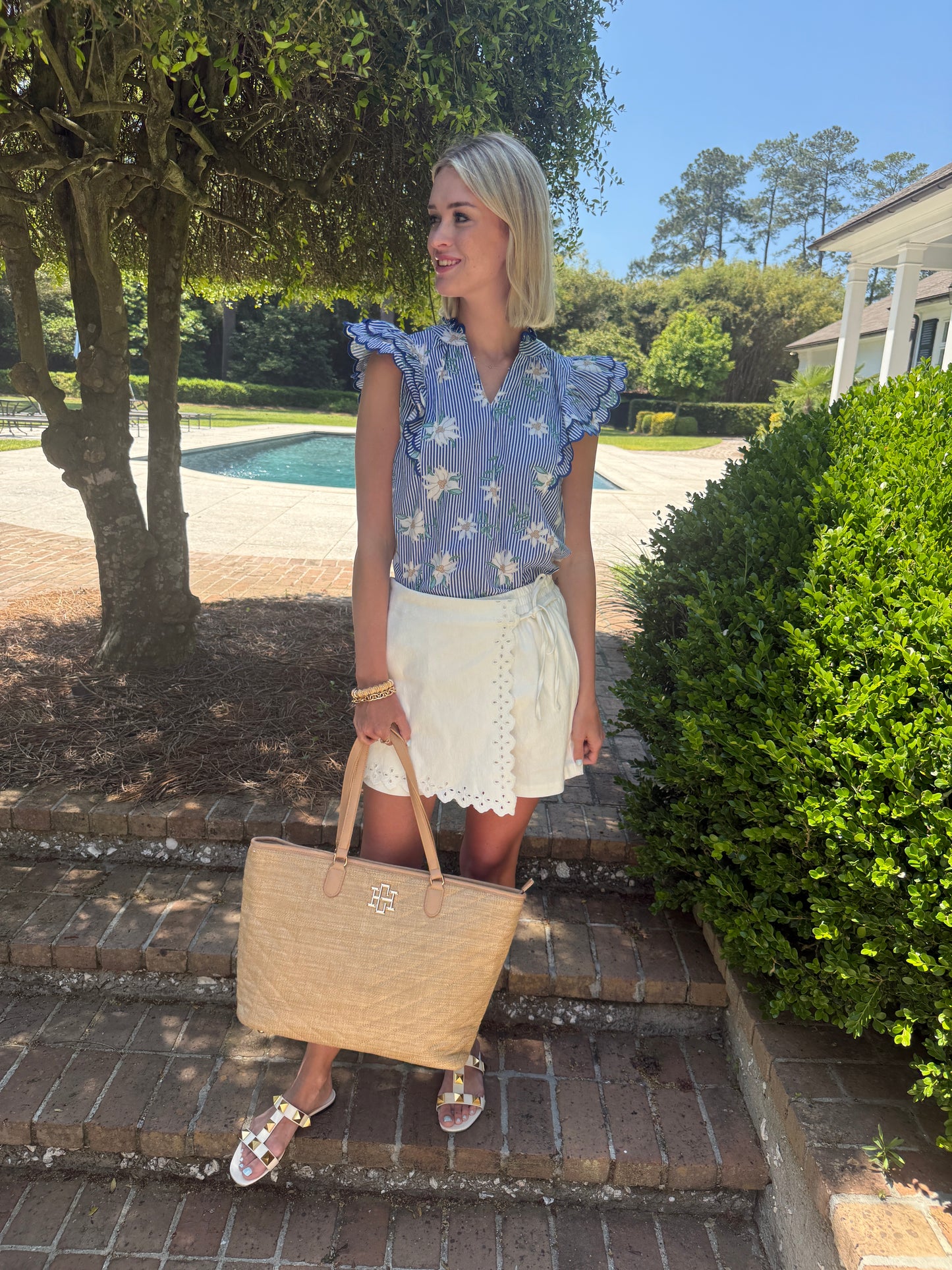 Daisy Darling Stripe Top