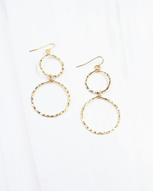 Amelia Drop Earring Gold