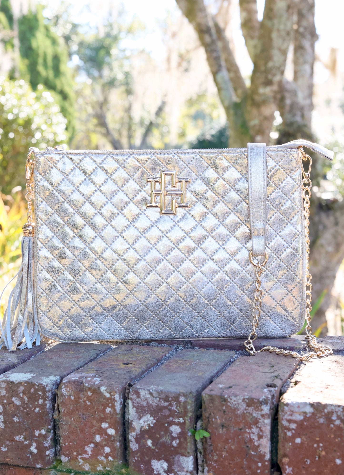 Madelyn Clutch/Crossbody CHAMPAGNE POP