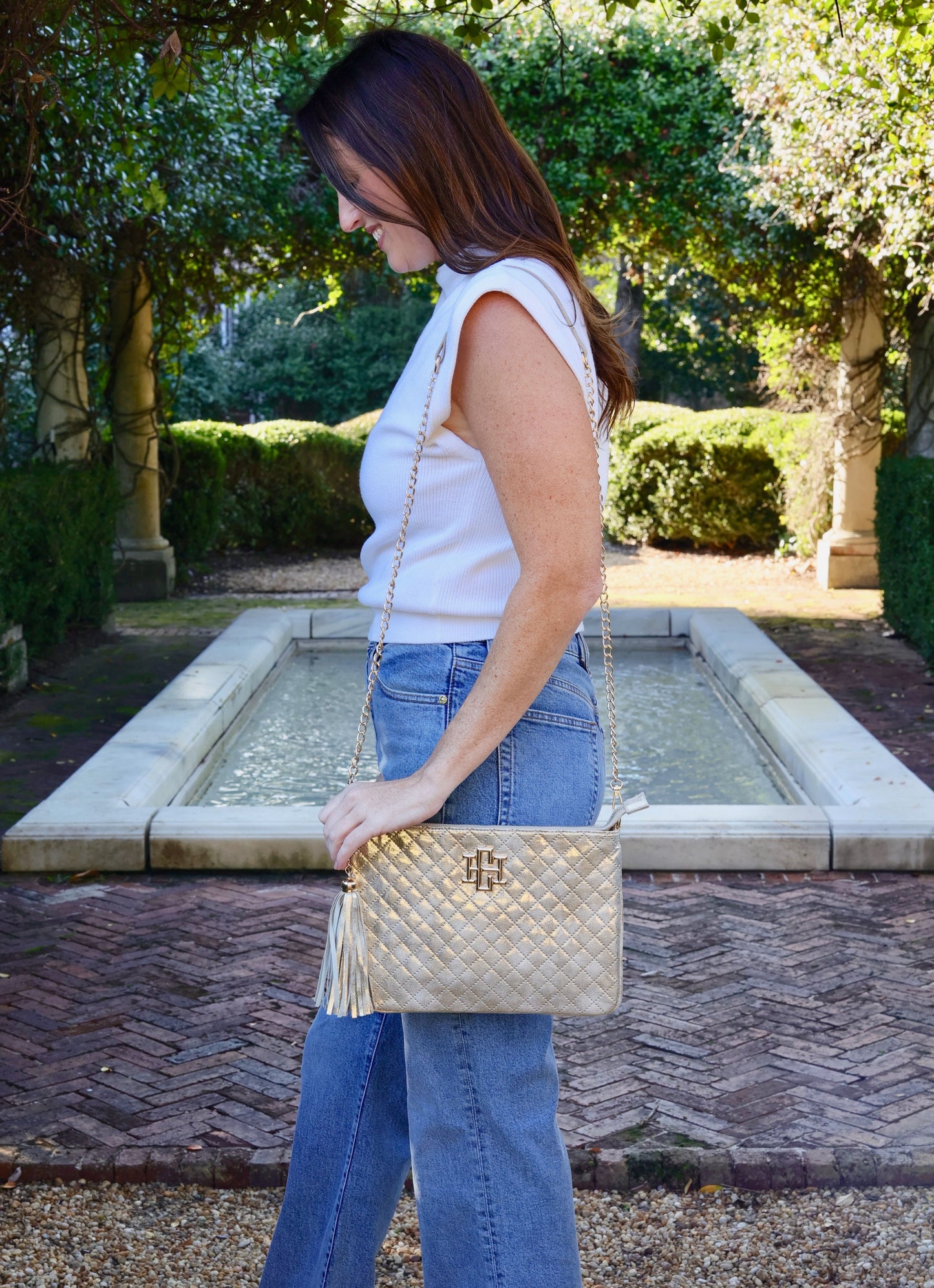 Madelyn Clutch/Crossbody CHAMPAGNE POP