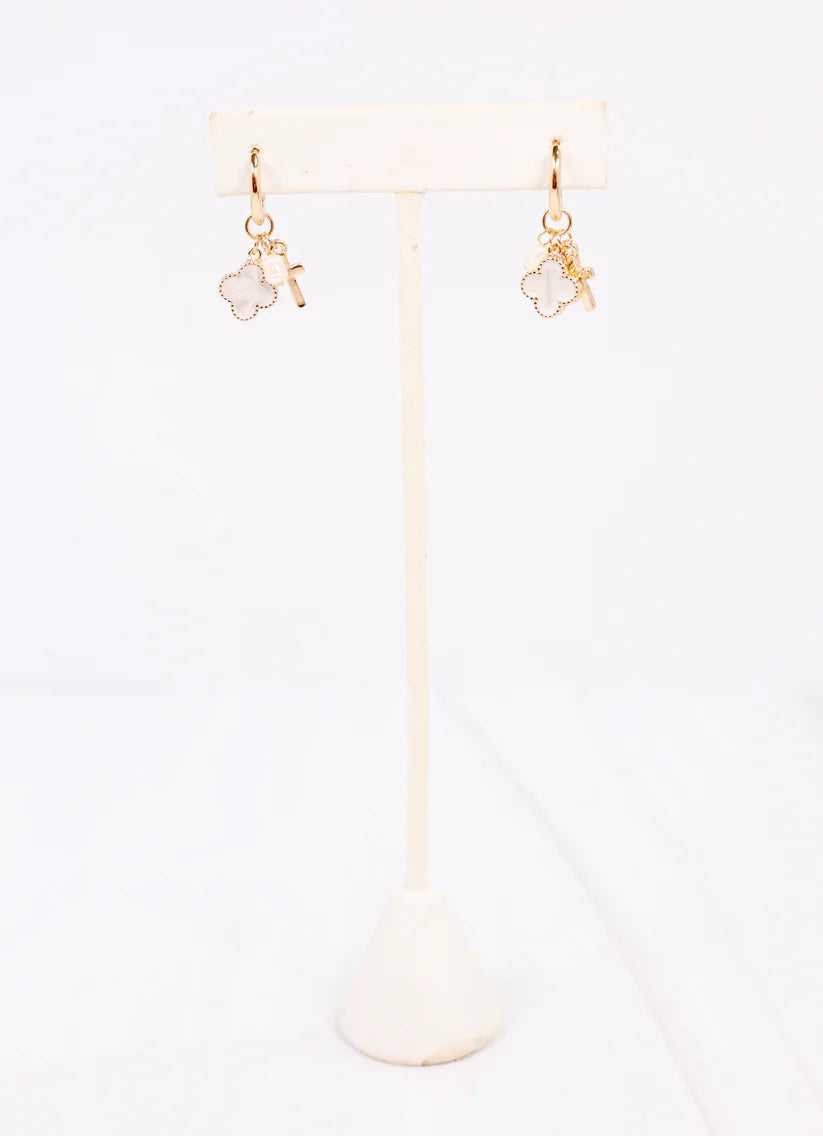 Riccoli Charm Earring Gold