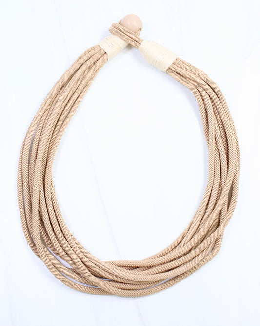 Cranston Cord Necklace Natural
