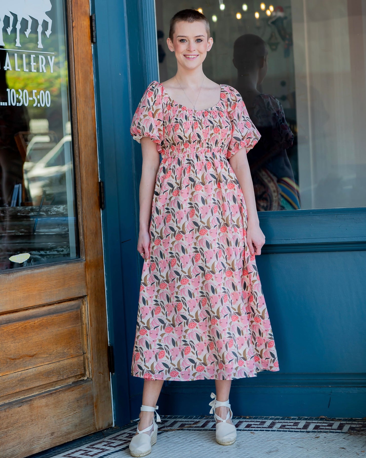 Groton Peony Glow Maxi Dress