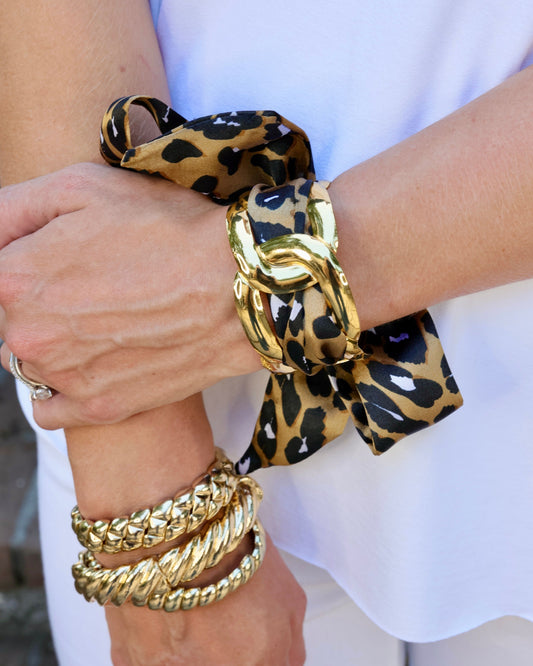Sedgefield Scarf Bracelet Brown