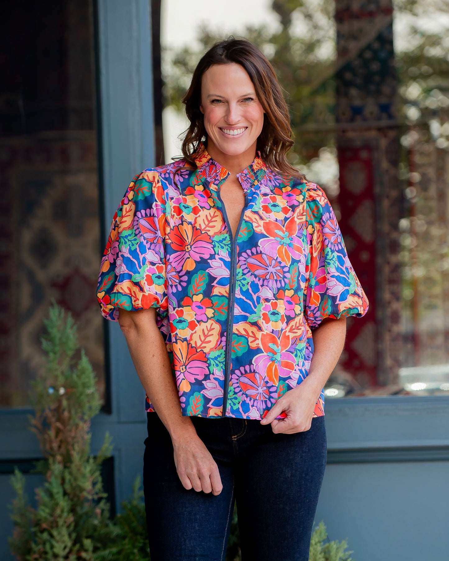 Happy Days Floral Top