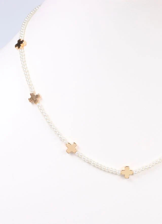 Bonetta Pearl Necklace CREAM