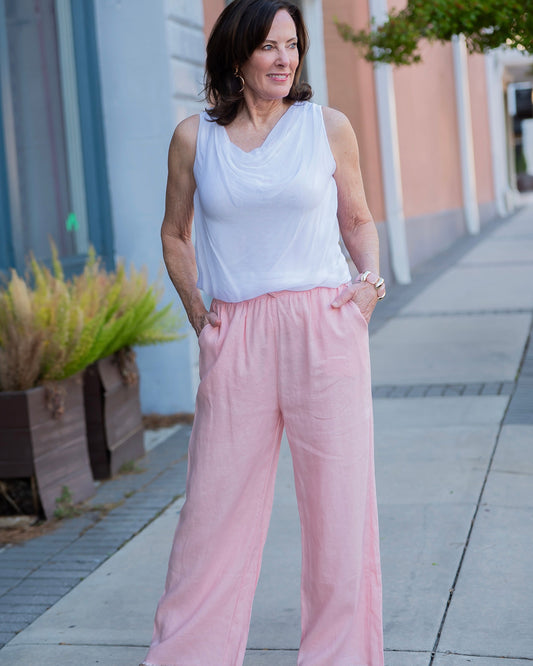 Macy Frayed Hem Pants