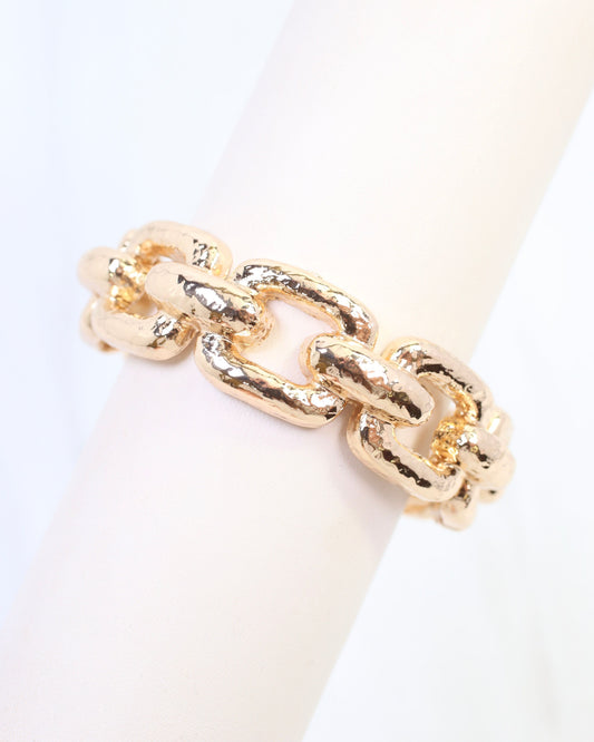 Barstow Chain Stretch Bracelet WR Gold