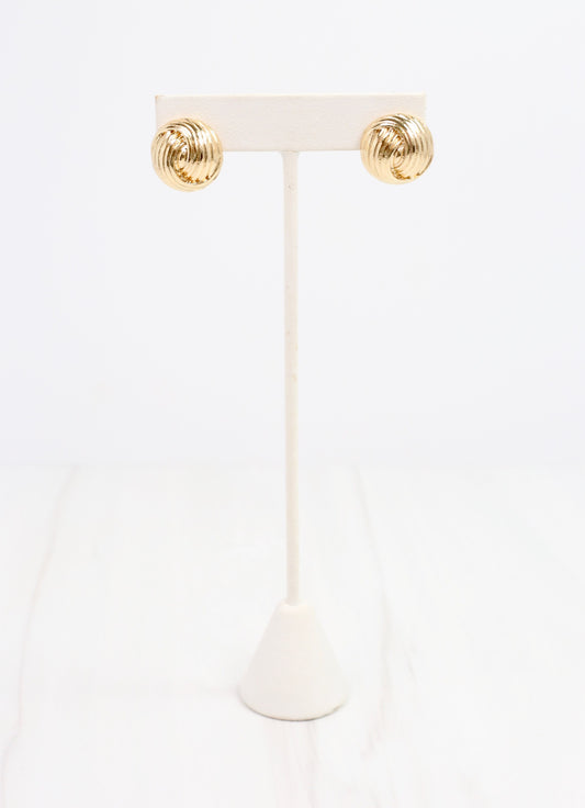 Colbert Stud Earring Gold