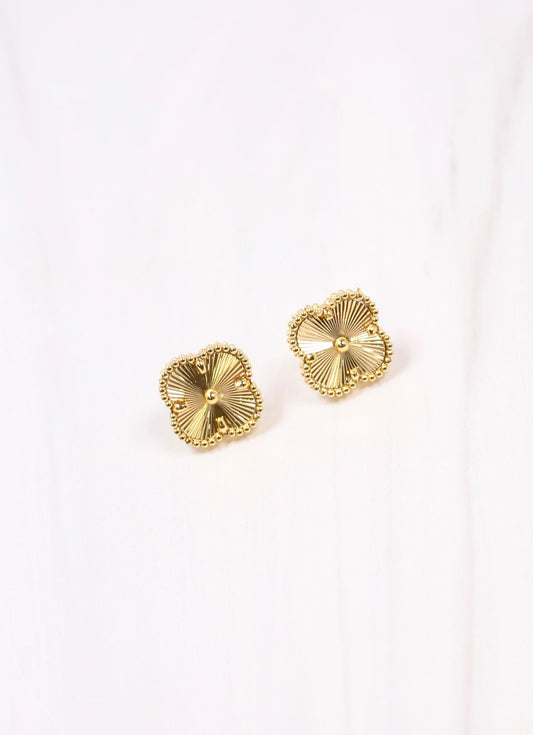 Kimmie Clover Earring GOLD