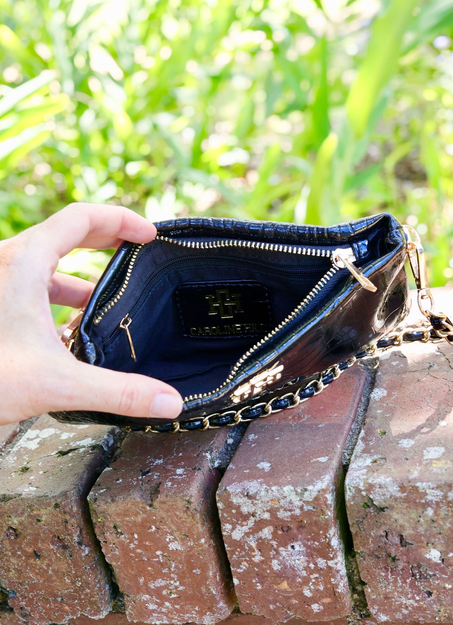 Livi Crossbody Black Patent