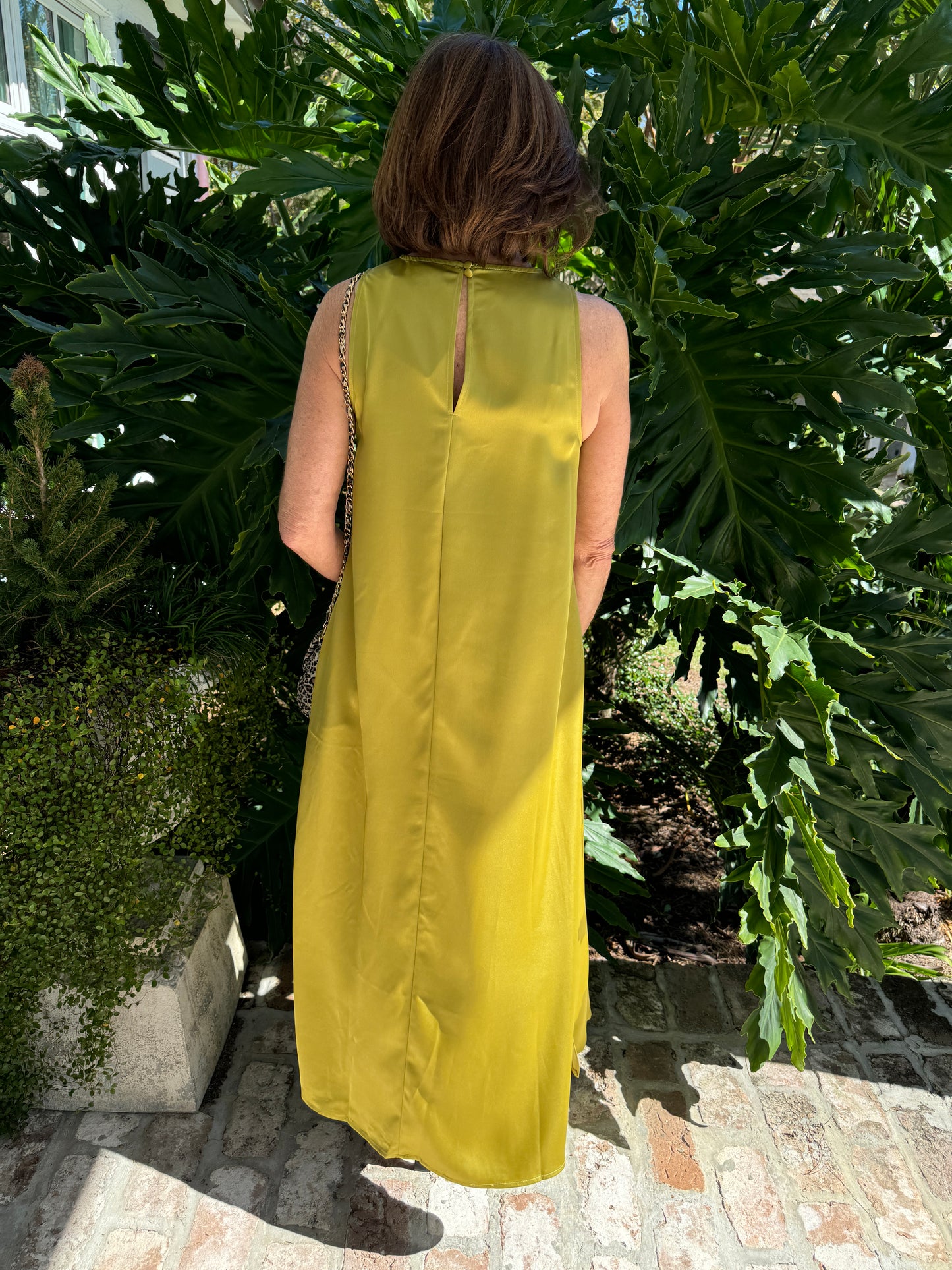 Serena Satin Flowy Maxi Dress