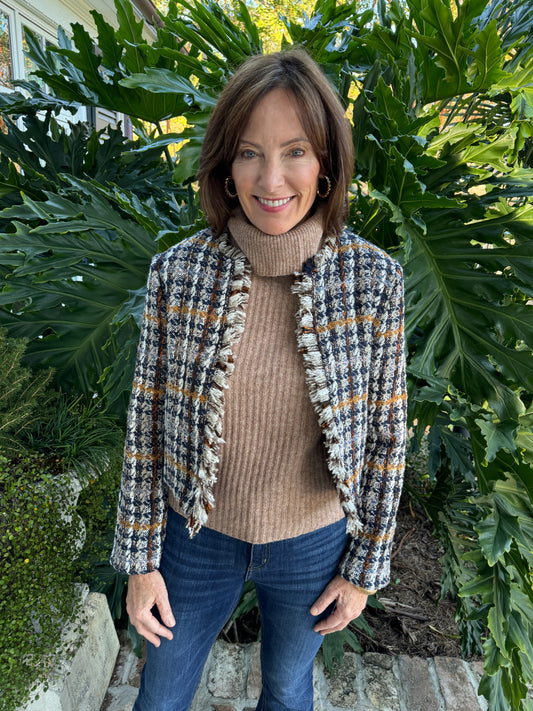 Patrician Plaid Tweed Jacket