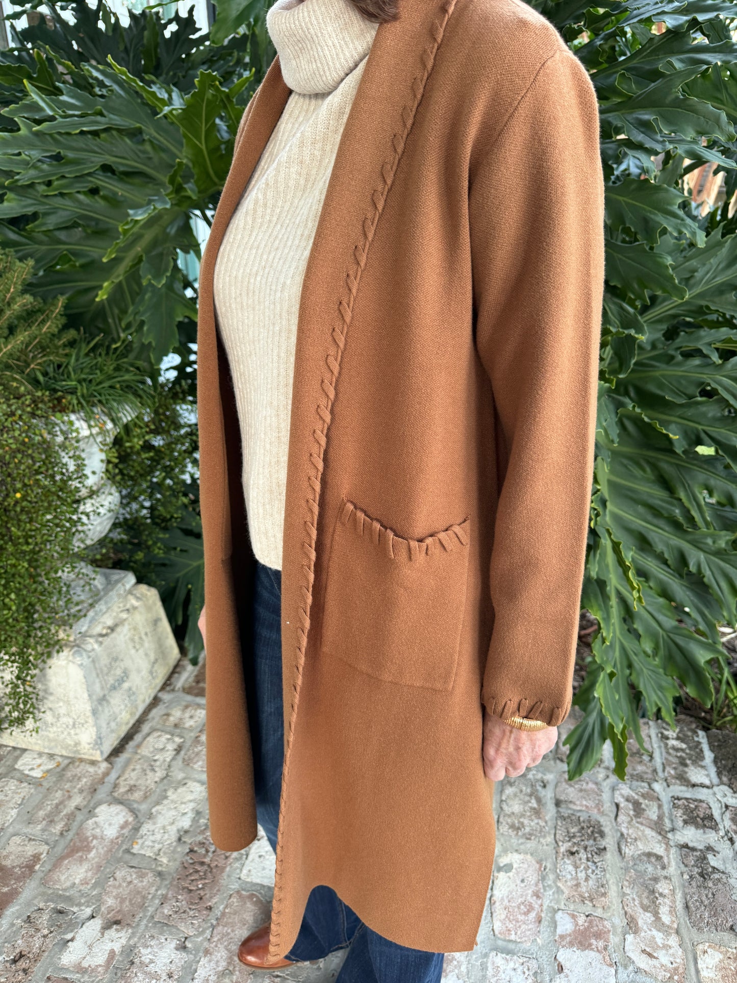 Care-free Camel Cardigan