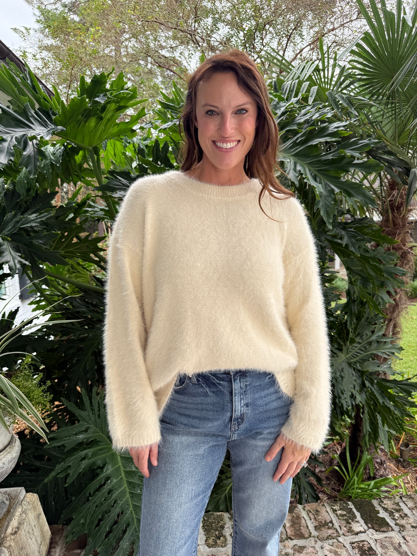 Jonelle Cream Pullover