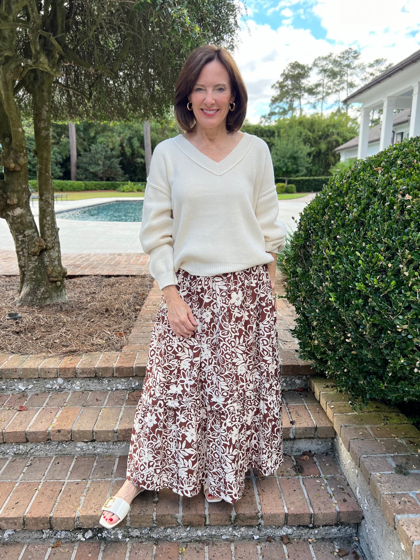 Autumn Feels Cream Sweater