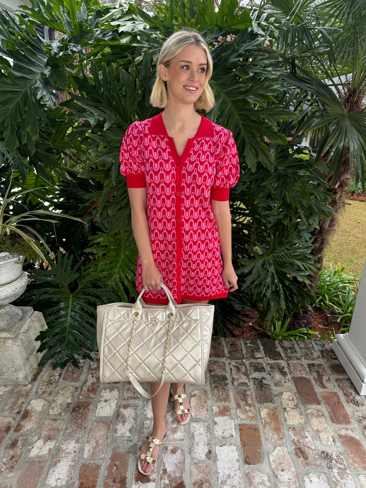 Down For The Dance Red Mini Dress