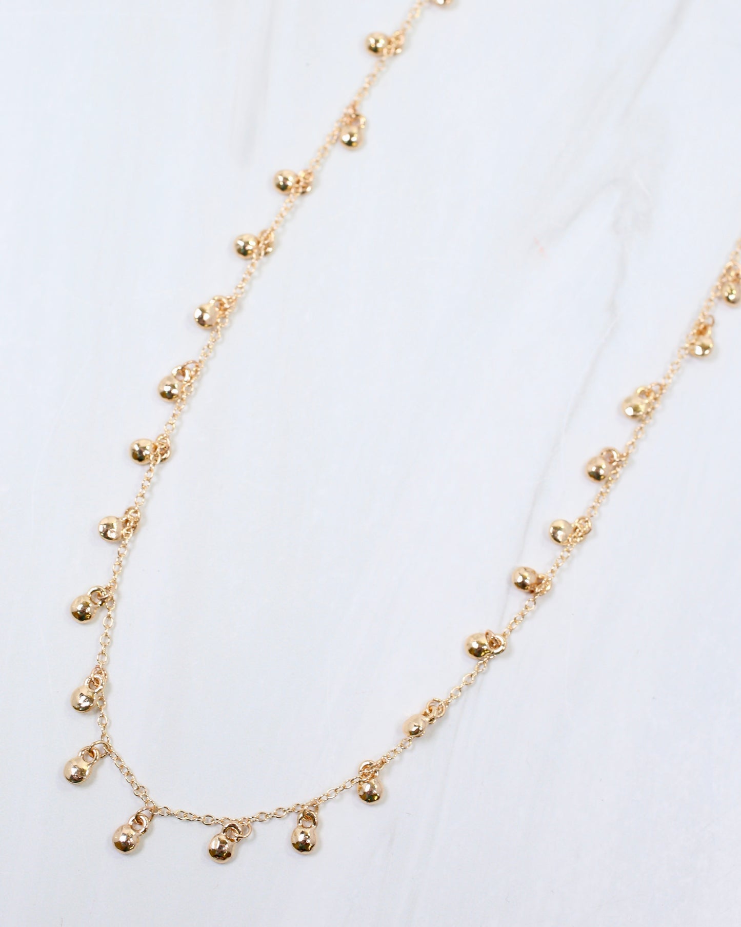 Briar Dangle Necklace Gold