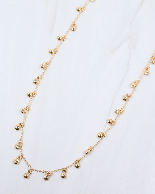 Briar Dangle Necklace Gold