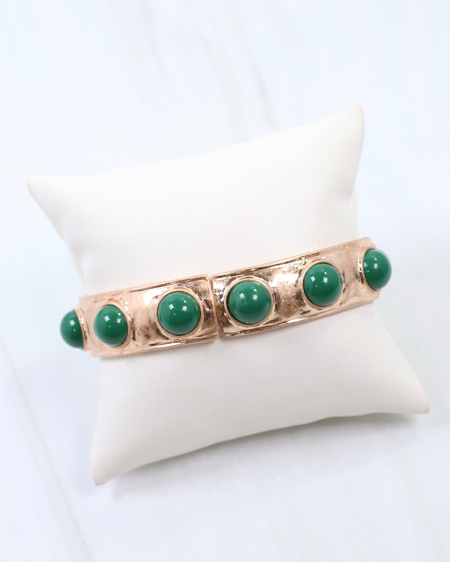 Reagan Stretch Bracelet Green