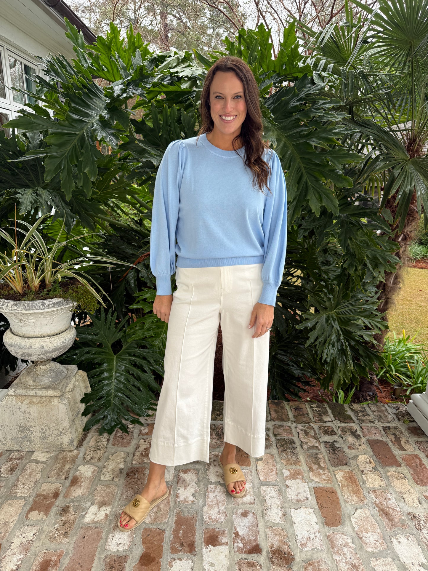 Beautifully Blue Lightweight Sweater