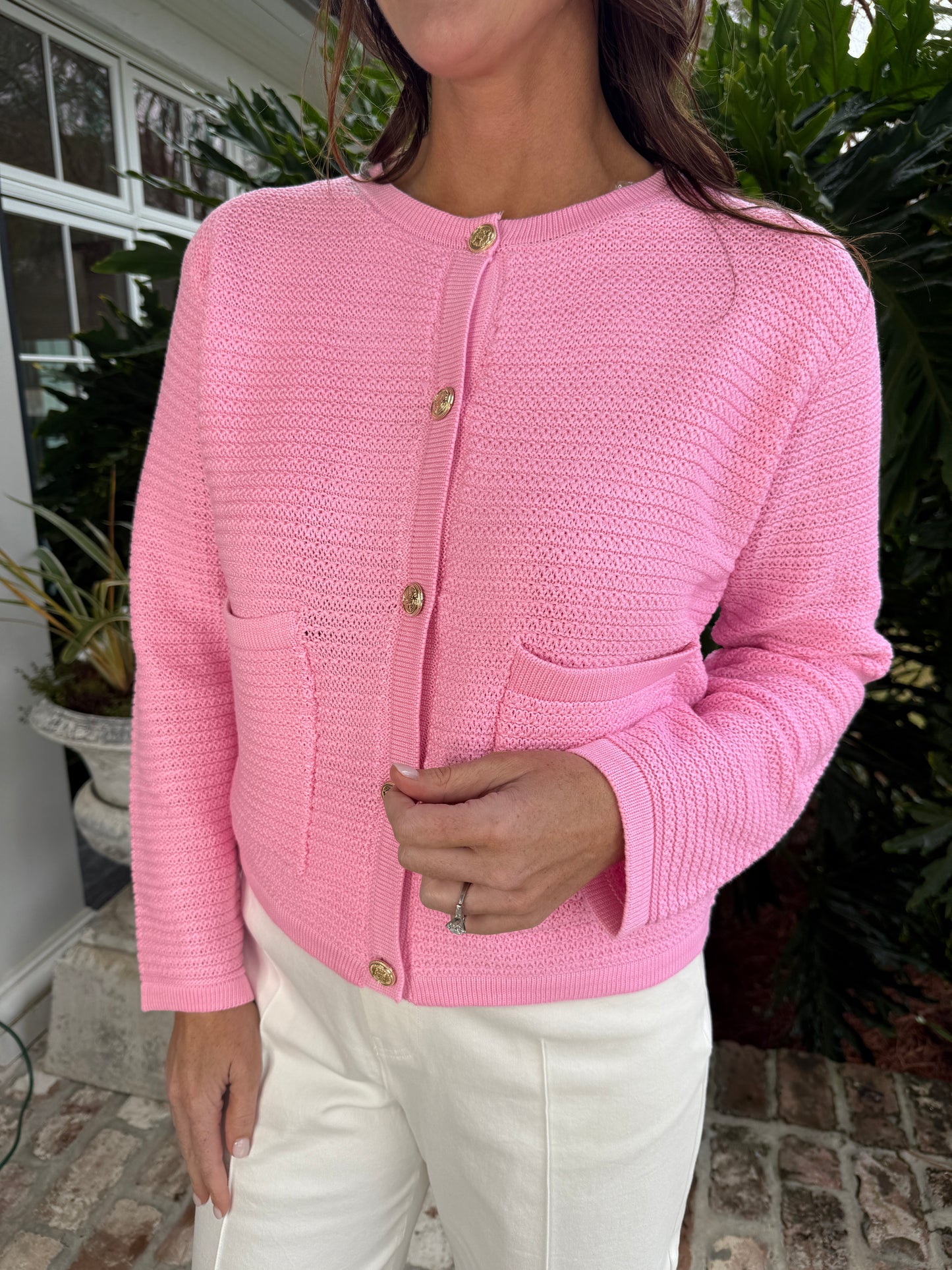 Pretty In Pink Cardigan