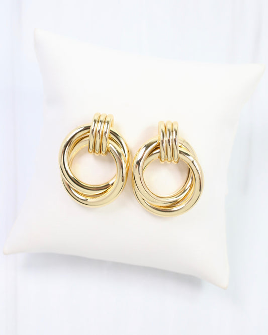 Tucson Drop Earring Gold