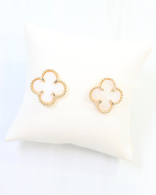 Cashin Clover Stud Earring Gold