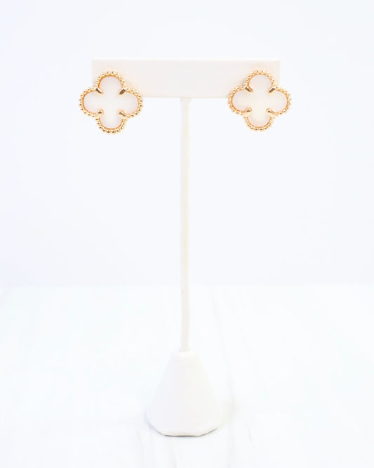 Cashin Clover Stud Earring Gold