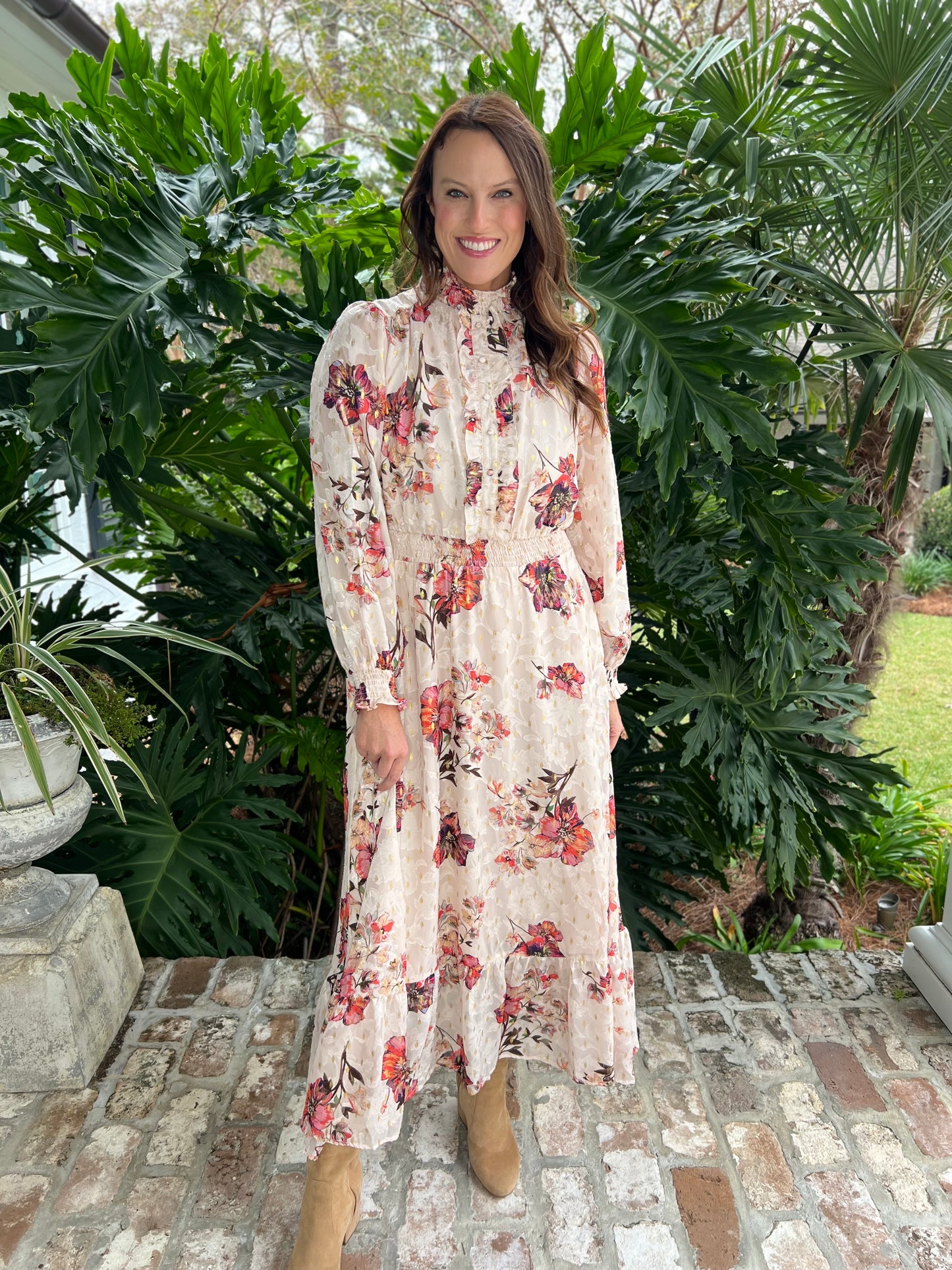 Lovely Things Floral Maxi Dress