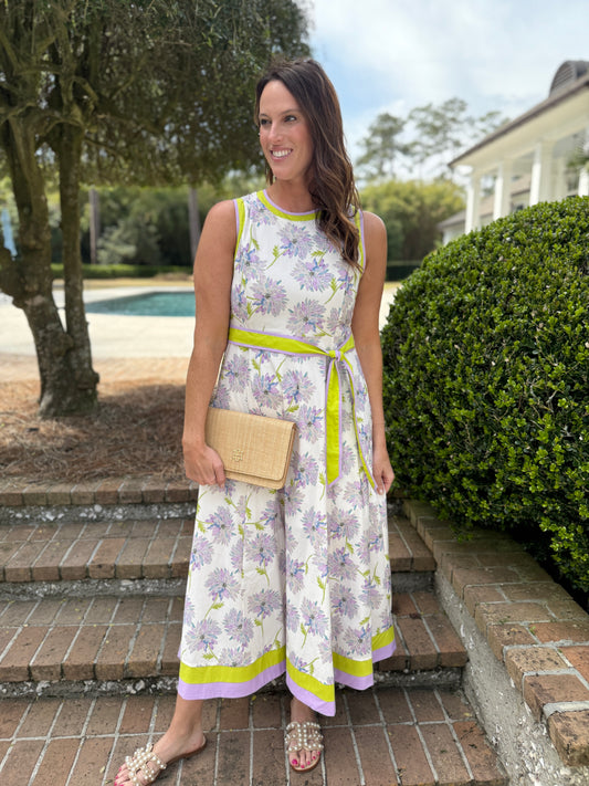 Bethany Floral Maxi with Tie