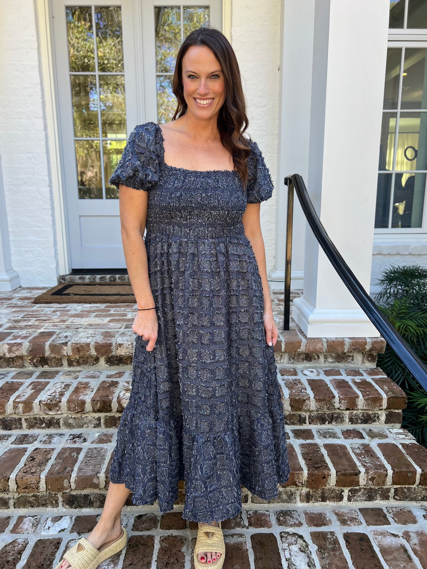 Evening Soul Navy Maxi Dress