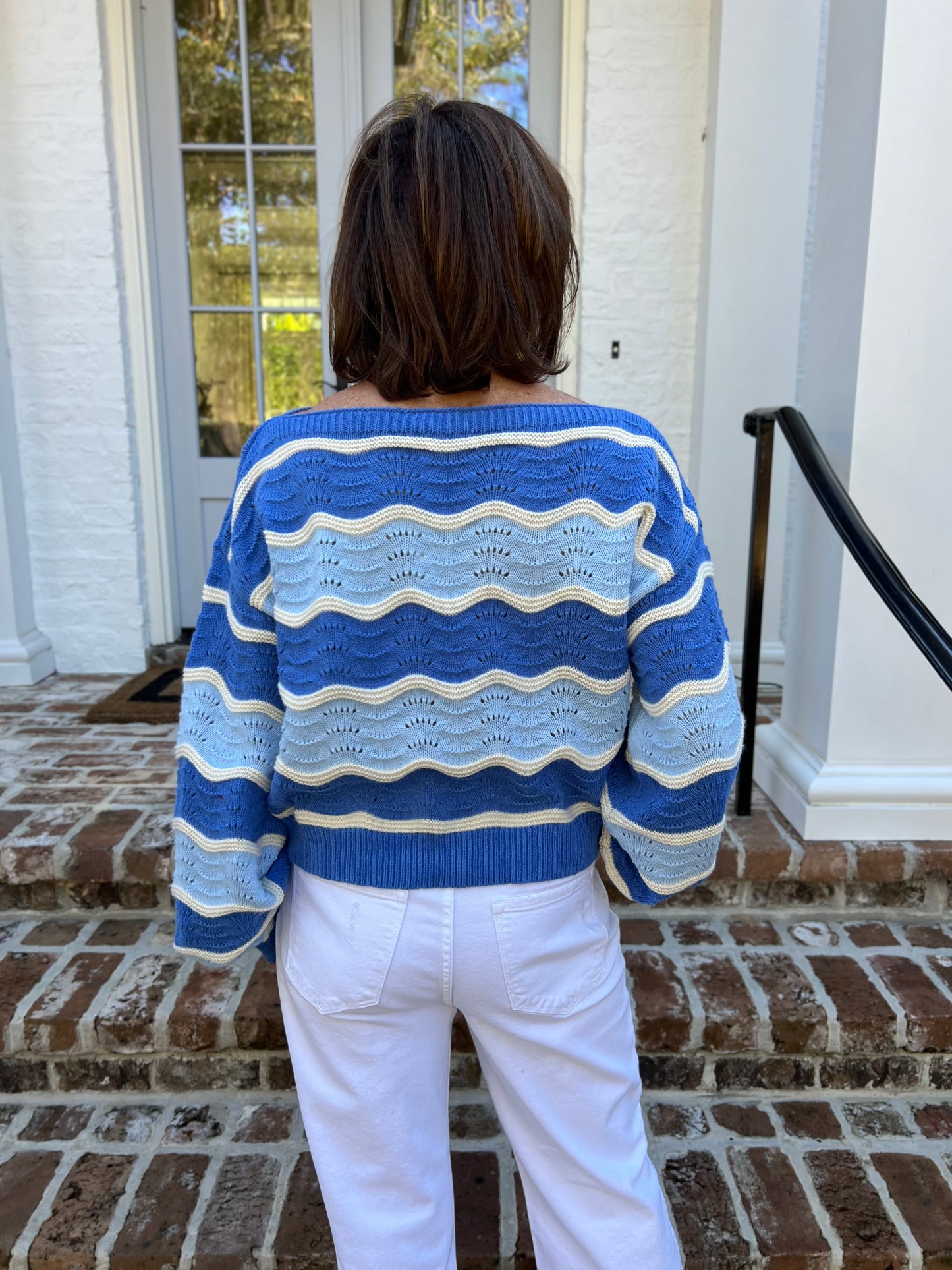 Walter Wavy Striped Sweater