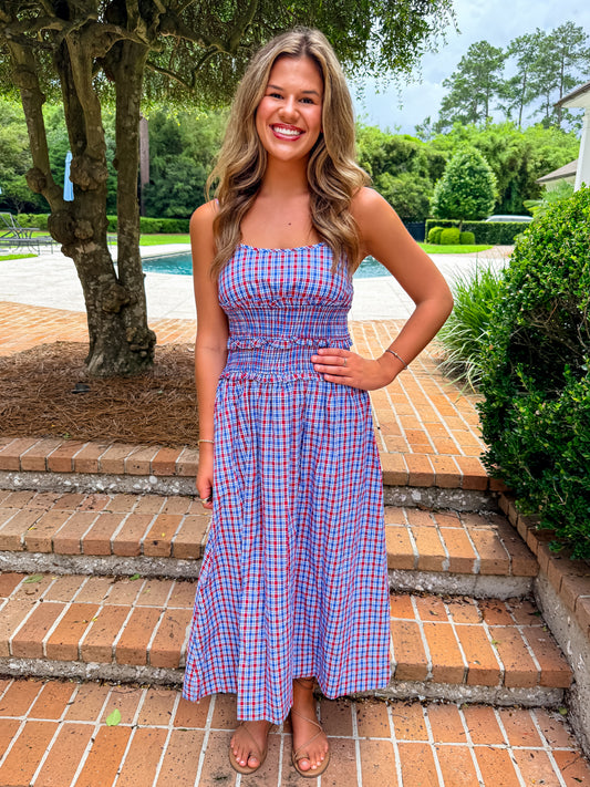 Jude Gingham Dress