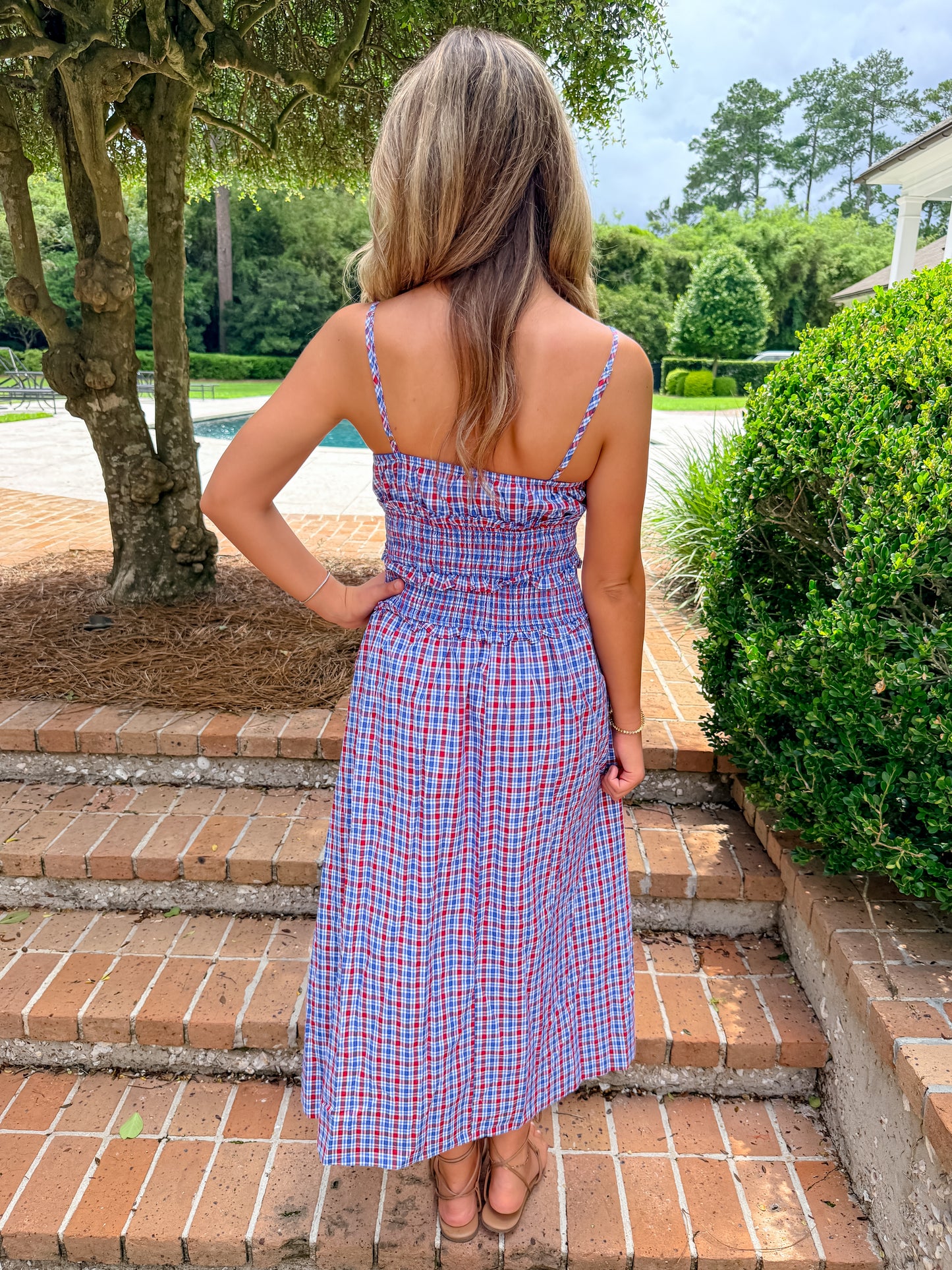 Jude Gingham Dress