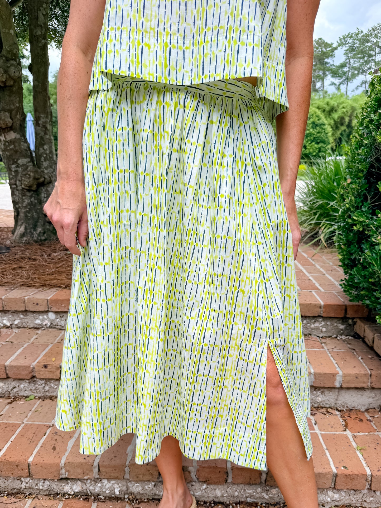Harriet Geometric Skirt