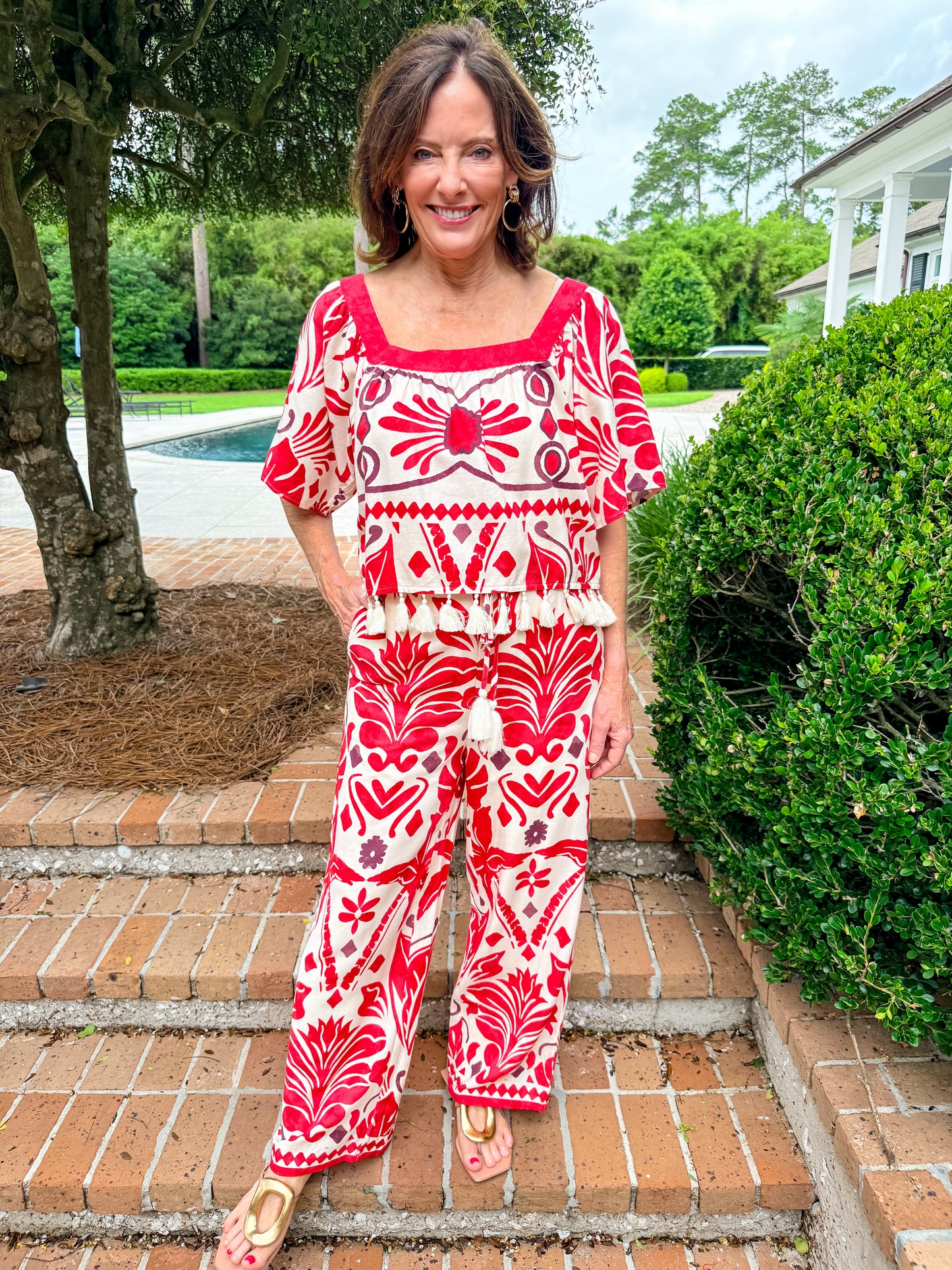 Mona Tropical Pants