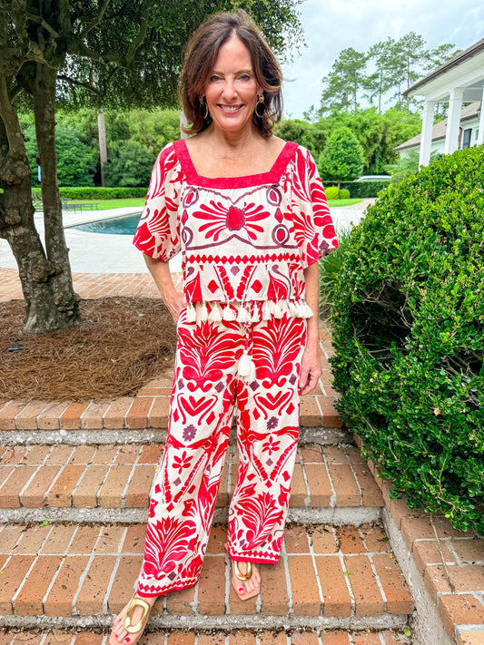Mona Tropical Pants