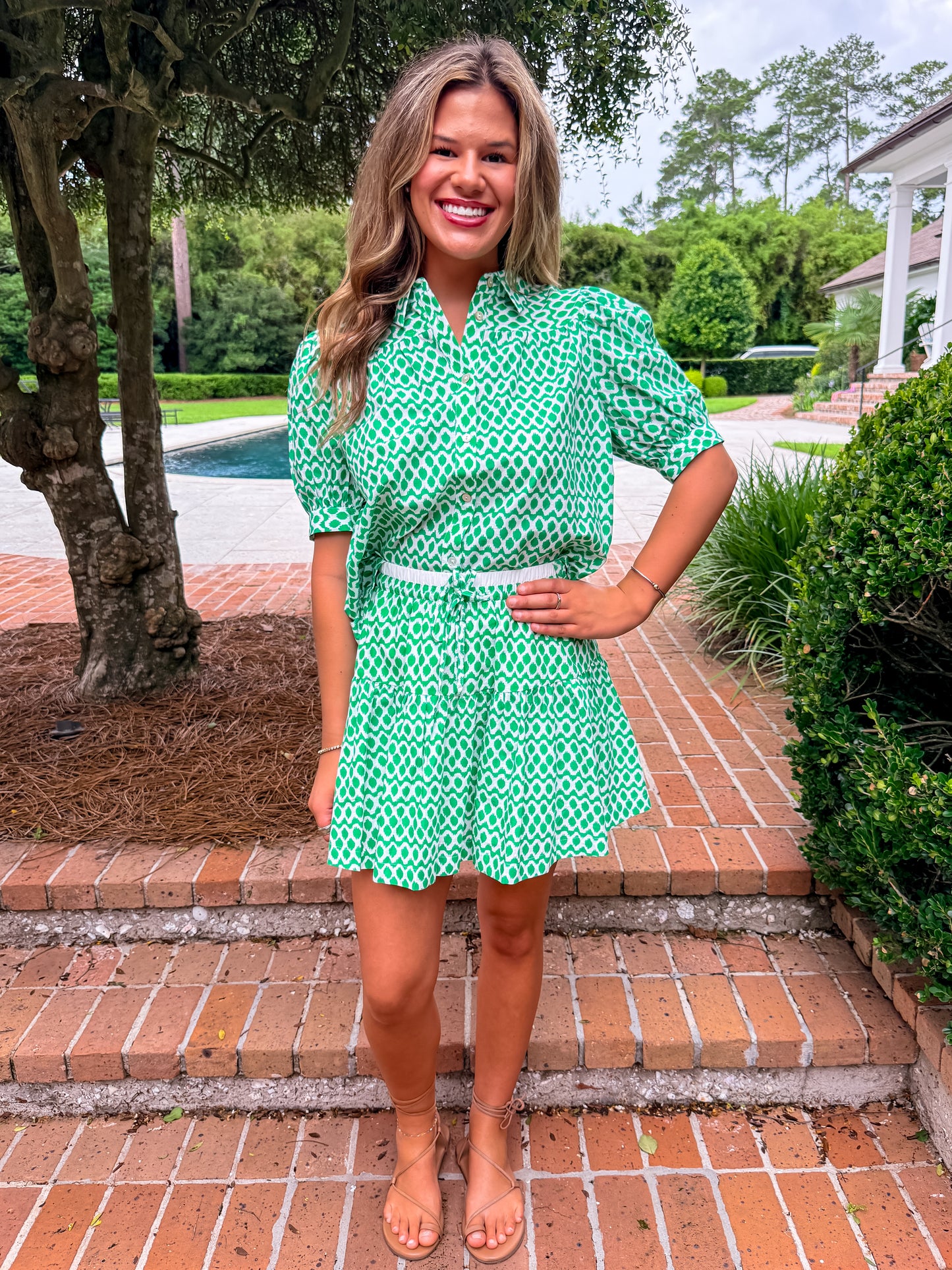 Lavinia Geometric Skirt