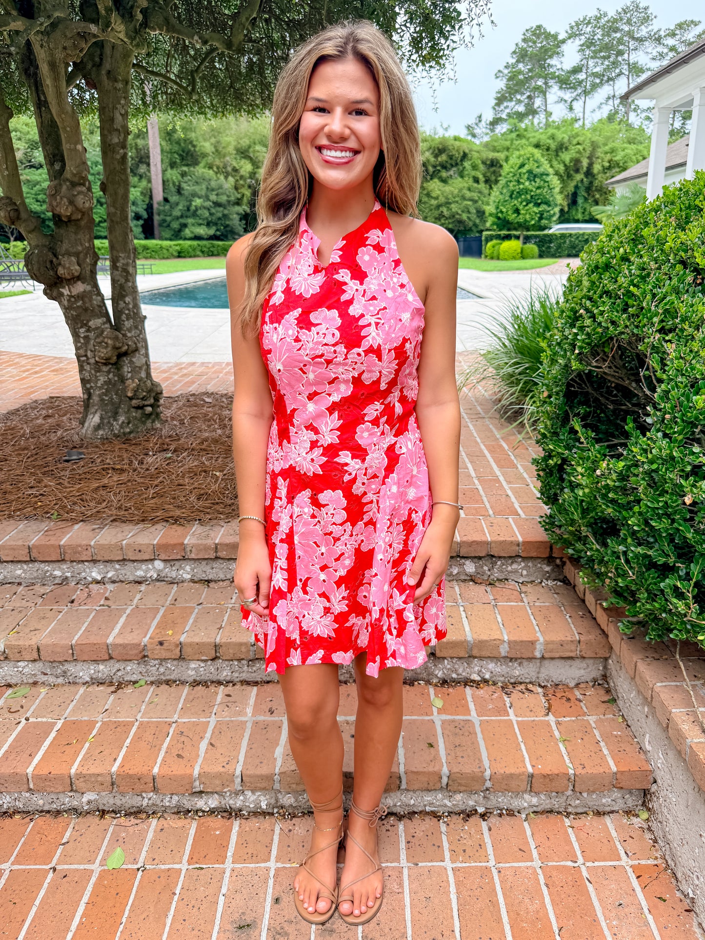Atlas Halter Dress
