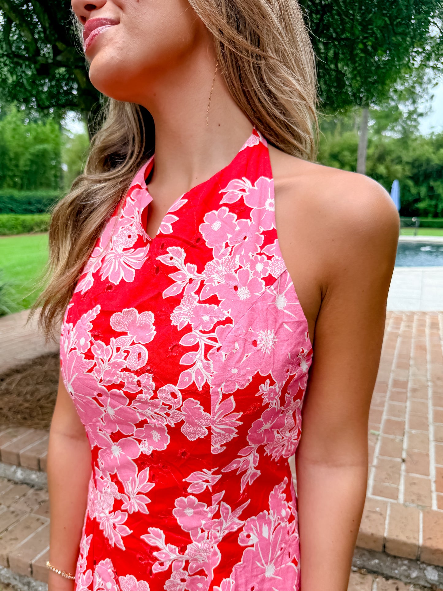 Atlas Halter Dress