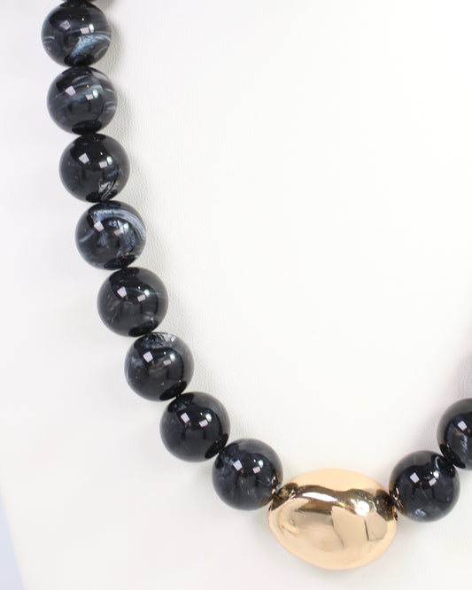 Brooklyn Bold Necklace Black