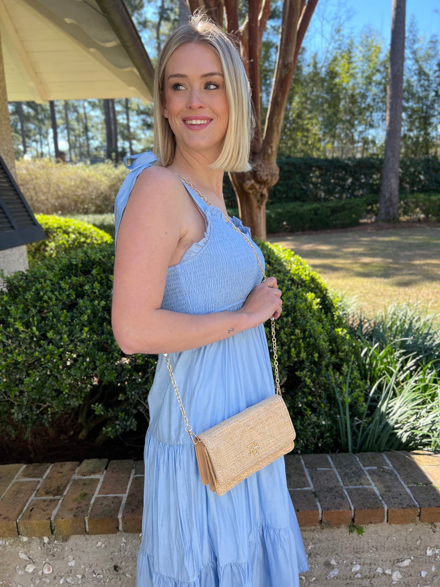 Pretty in Blue Maxi Dress