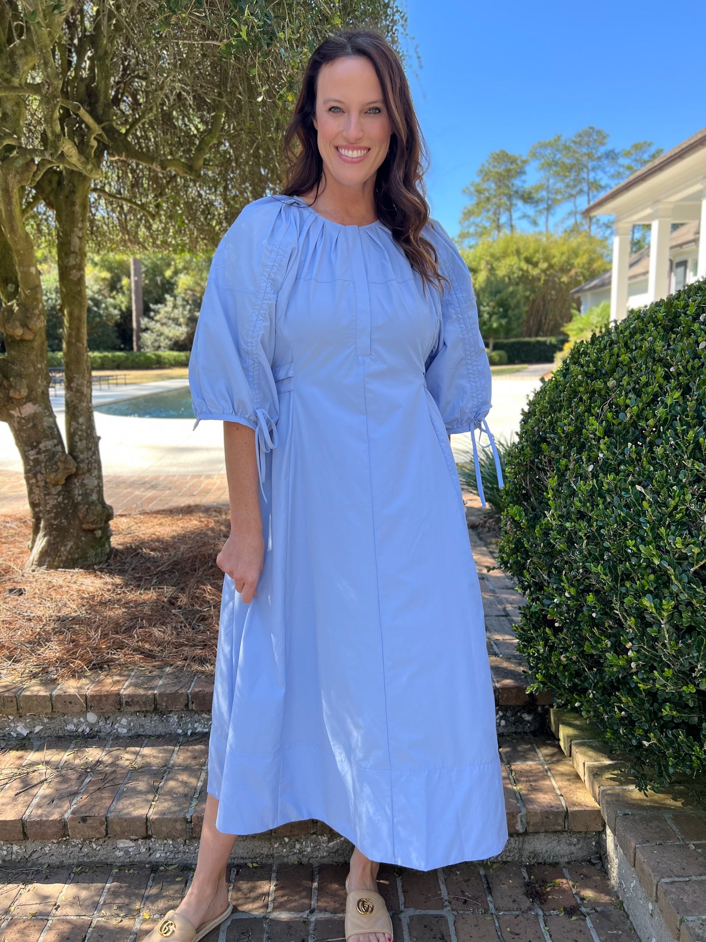 Eternity Of Elegance Powder Blue Dress