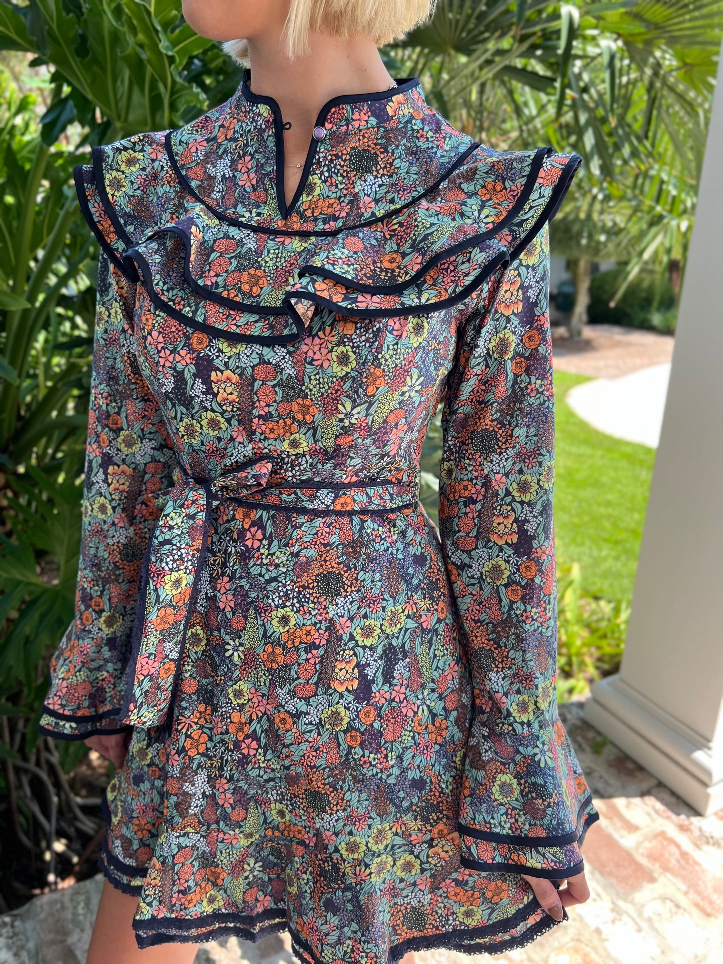 All You Want Ditsy Floral Mini Dress