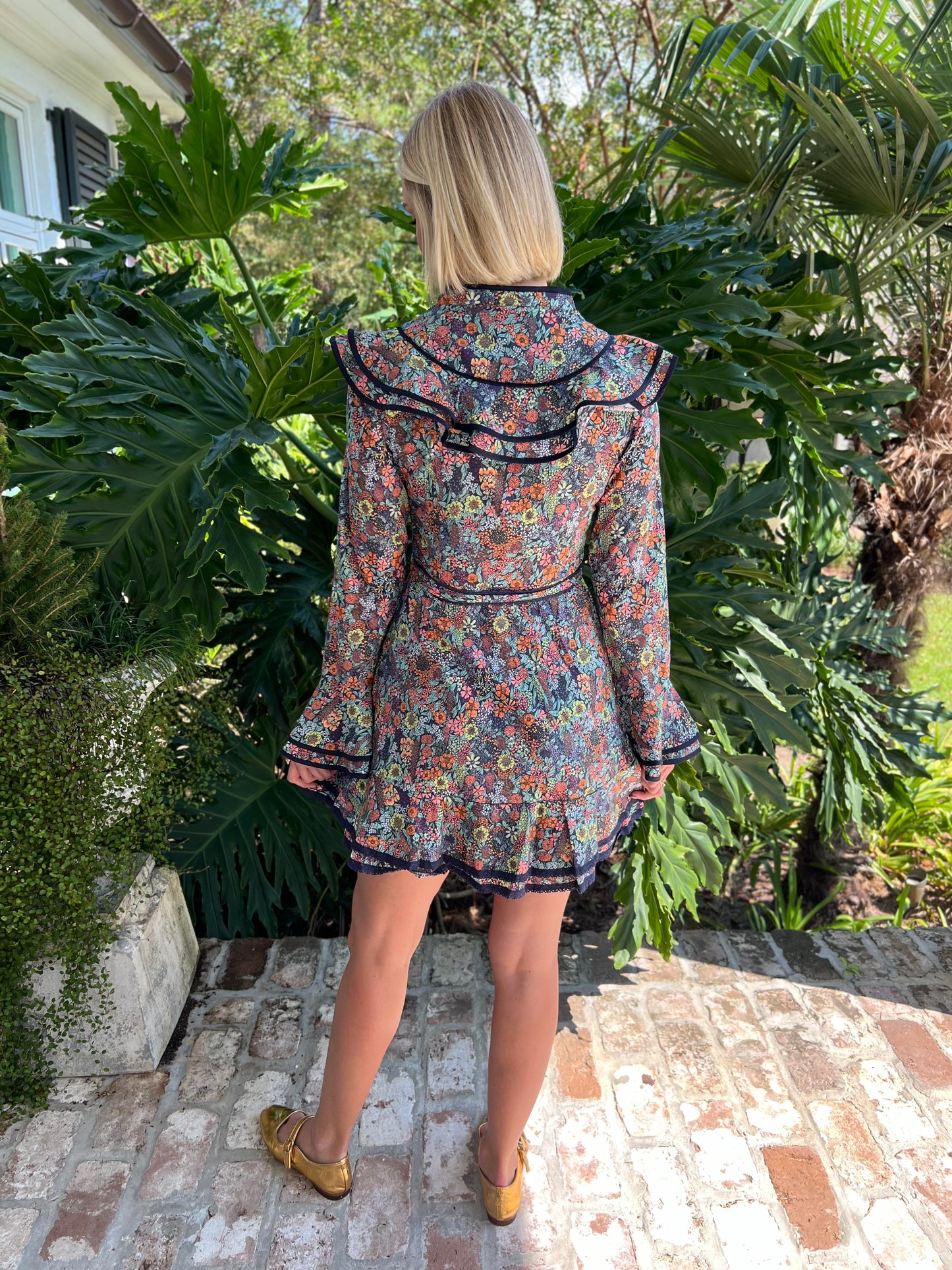 All You Want Ditsy Floral Mini Dress