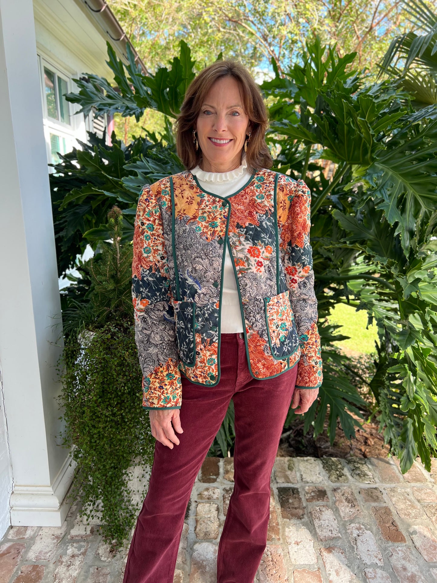 Edessa Floral Patchwork Jacket