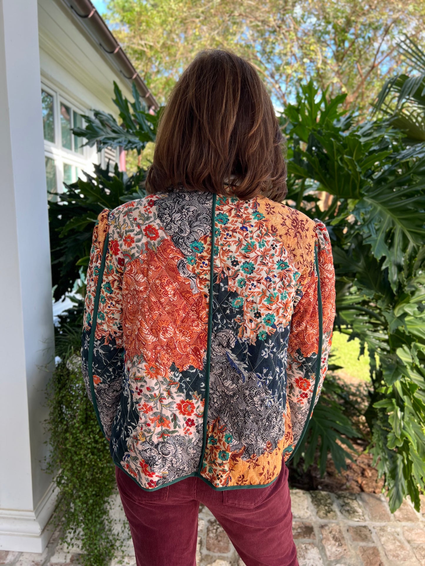 Edessa Floral Patchwork Jacket