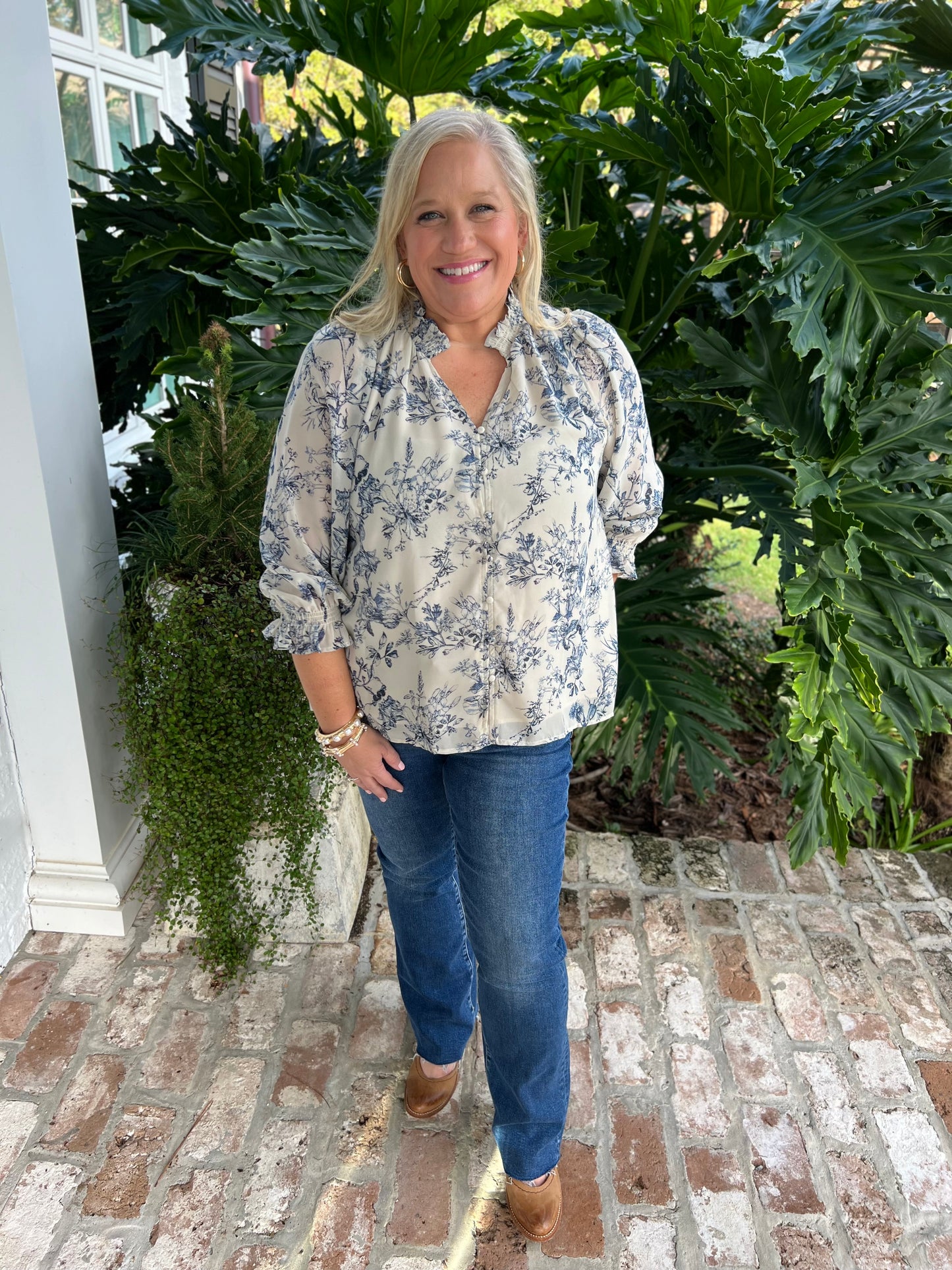 Renae Floral Blouse