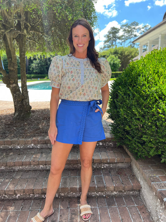 Kenley Floral Top